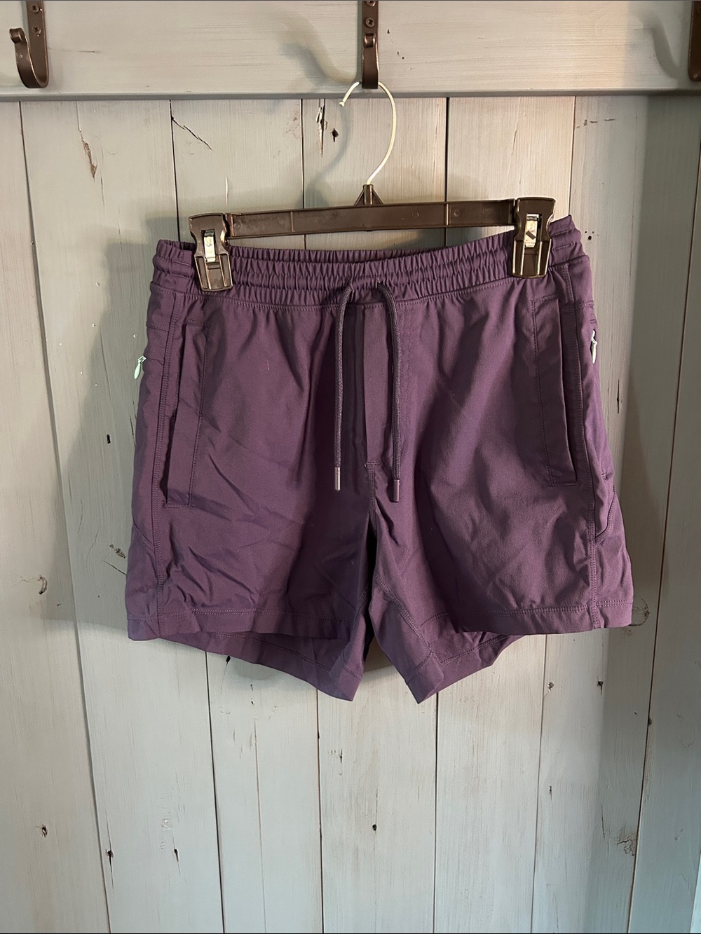 Birddogs Women's Navy Blue Athletic Drawstring Shorts | Size Small